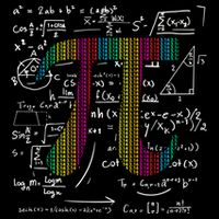 Pi Day 3 14 Pi Symbol With Math Equations Gift For Math Geek Meaningful Gift Wool Snapback Cap