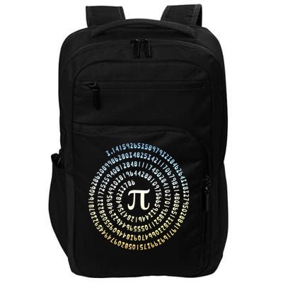 Pi day 3,14 Pi Number Symbol Math Science for science lover Impact Tech Backpack