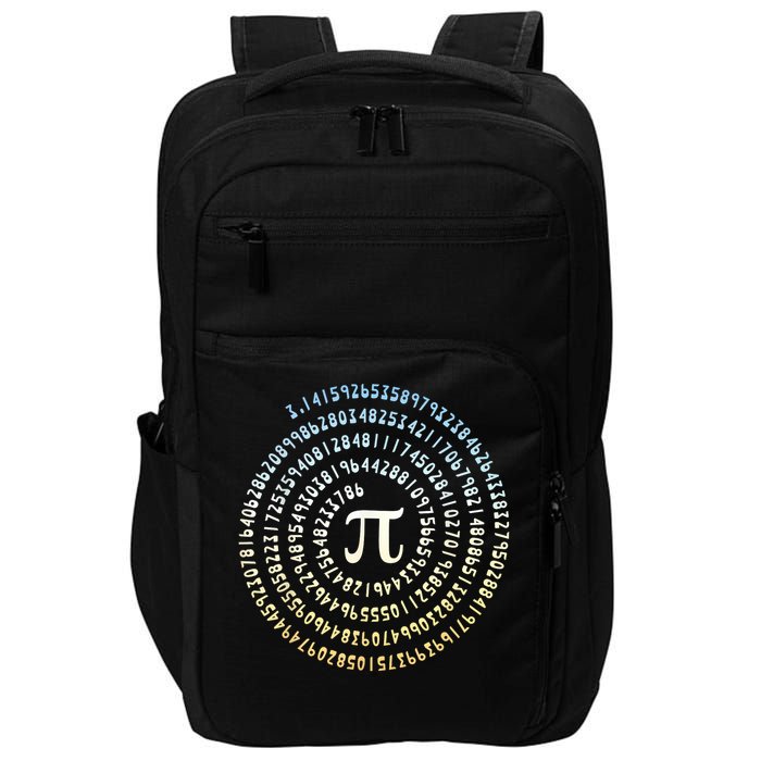 Pi day 3,14 Pi Number Symbol Math Science for science lover Impact Tech Backpack
