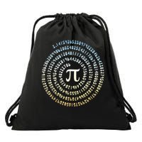Pi day 3,14 Pi Number Symbol Math Science for science lover Drawstring Bag