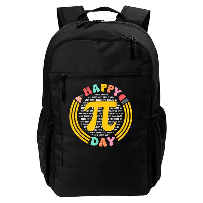 Pi Day 3.14 Pi Digits Happy Spiral Pi Day Daily Commute Backpack
