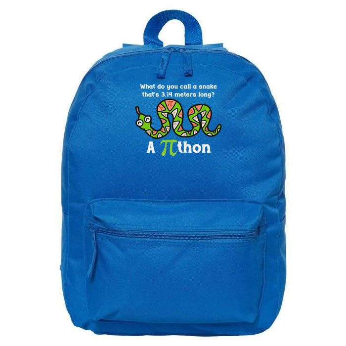 Pi Day 3.14 Pithon Python Math Teachers  16 in Basic Backpack