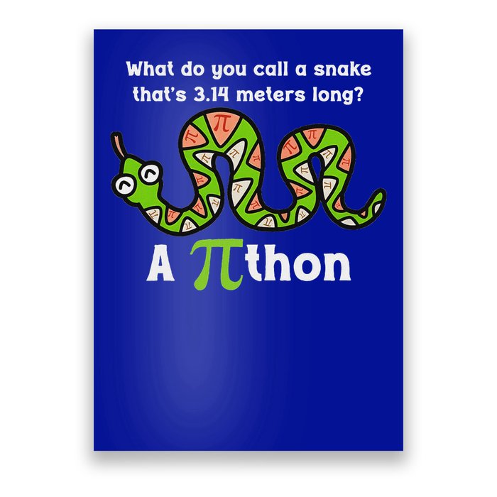 Pi Day 3.14 Pithon Python Math Teachers  Poster