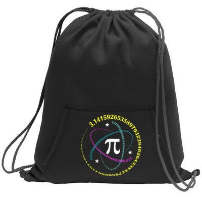 Pi Day 3.14 Pi Day Funny Math Lover Happy Pi Day Sweatshirt Cinch Pack Bag