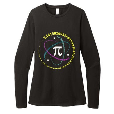 Pi Day 3.14 Pi Day Funny Math Lover Happy Pi Day Womens CVC Long Sleeve Shirt