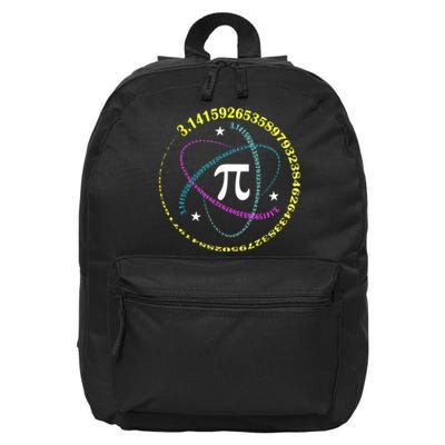 Pi Day 3.14 Pi Day Funny Math Lover Happy Pi Day 16 in Basic Backpack