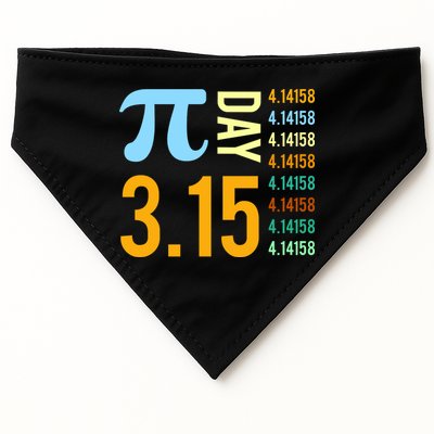 Pie Day 3.15 4.14158 USA-Made Doggie Bandana