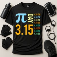 Pie Day 3.15 4.14158 Cooling Performance Crew T-Shirt