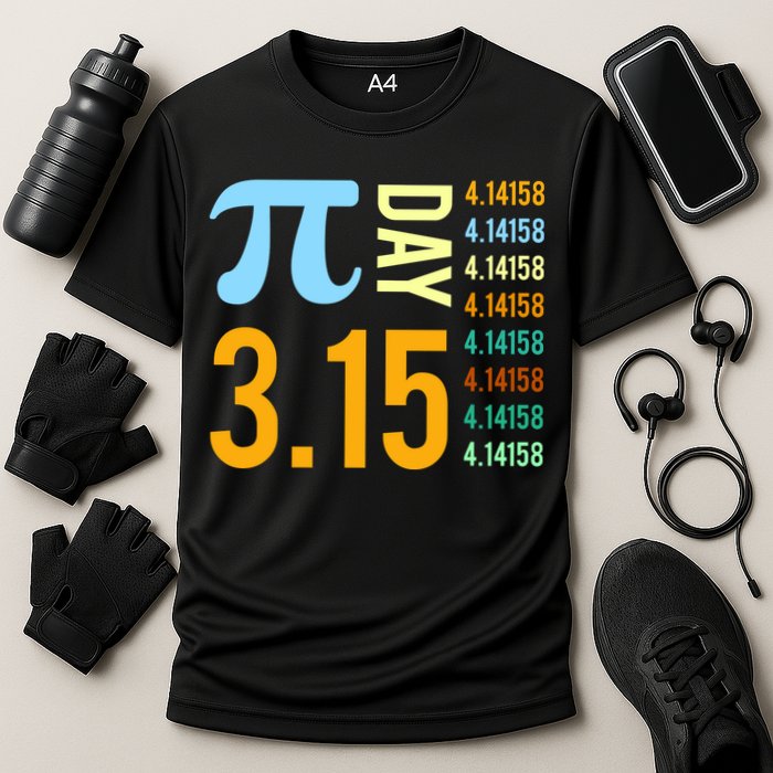Pie Day 3.15 4.14158 Cooling Performance Crew T-Shirt