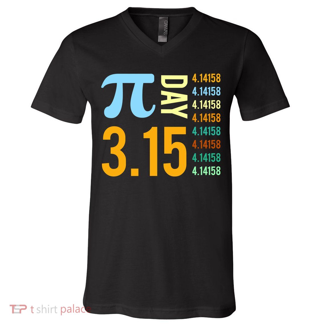 Pie Day 3.15 4.14158 V-Neck T-Shirt