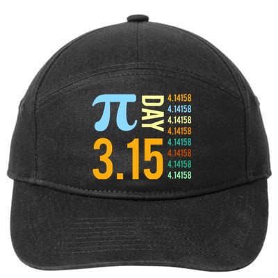 Pie Day 3.15 4.14158 7-Panel Snapback Hat