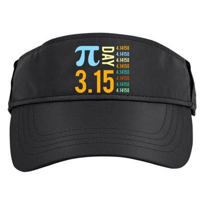 Pie Day 3.15 4.14158 Adult Drive Performance Visor