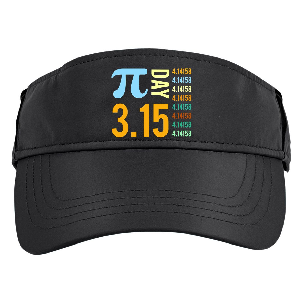 Pie Day 3.15 4.14158 Adult Drive Performance Visor