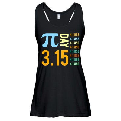 Pie Day 3.15 4.14158 Ladies Essential Flowy Tank