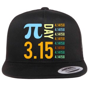 Pie Day 3.15 4.14158 Flat Bill Trucker Hat