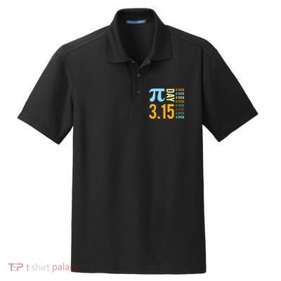 Pie Day 3.15 4.14158 Dry Zone Grid Polo