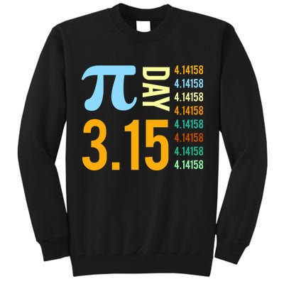 Pie Day 3.15 4.14158 Tall Sweatshirt