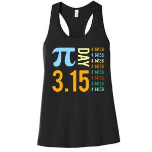 Pie Day 3.15 4.14158 Women's Racerback Tank