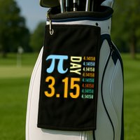 Pie Day 3.15 4.14158 Golf Towel