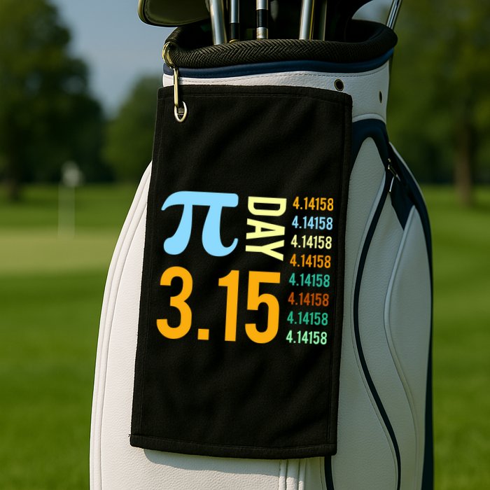 Pie Day 3.15 4.14158 Golf Towel