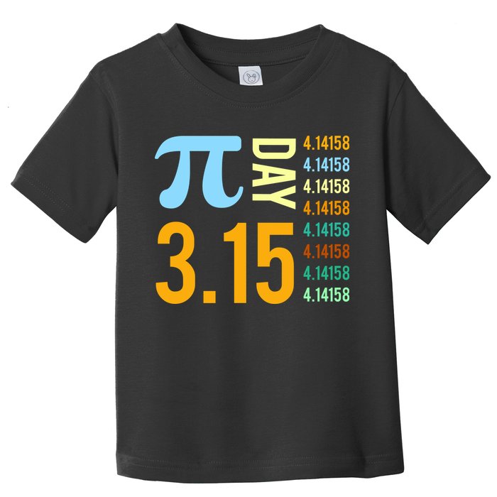Pie Day 3.15 4.14158 Toddler T-Shirt
