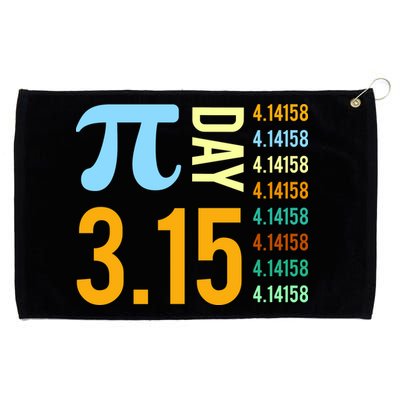 Pie Day 3.15 4.14158 Grommeted Golf Towel