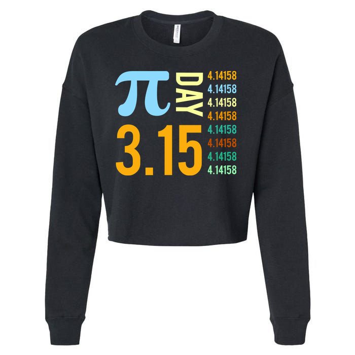 Pie Day 3.15 4.14158 Cropped Pullover Crew