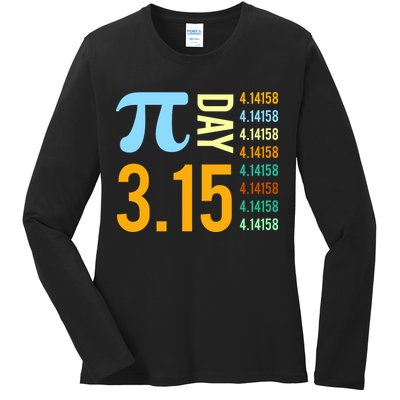 Pie Day 3.15 4.14158 Ladies Long Sleeve Shirt