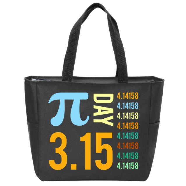 Pie Day 3.15 4.14158 Zip Tote Bag
