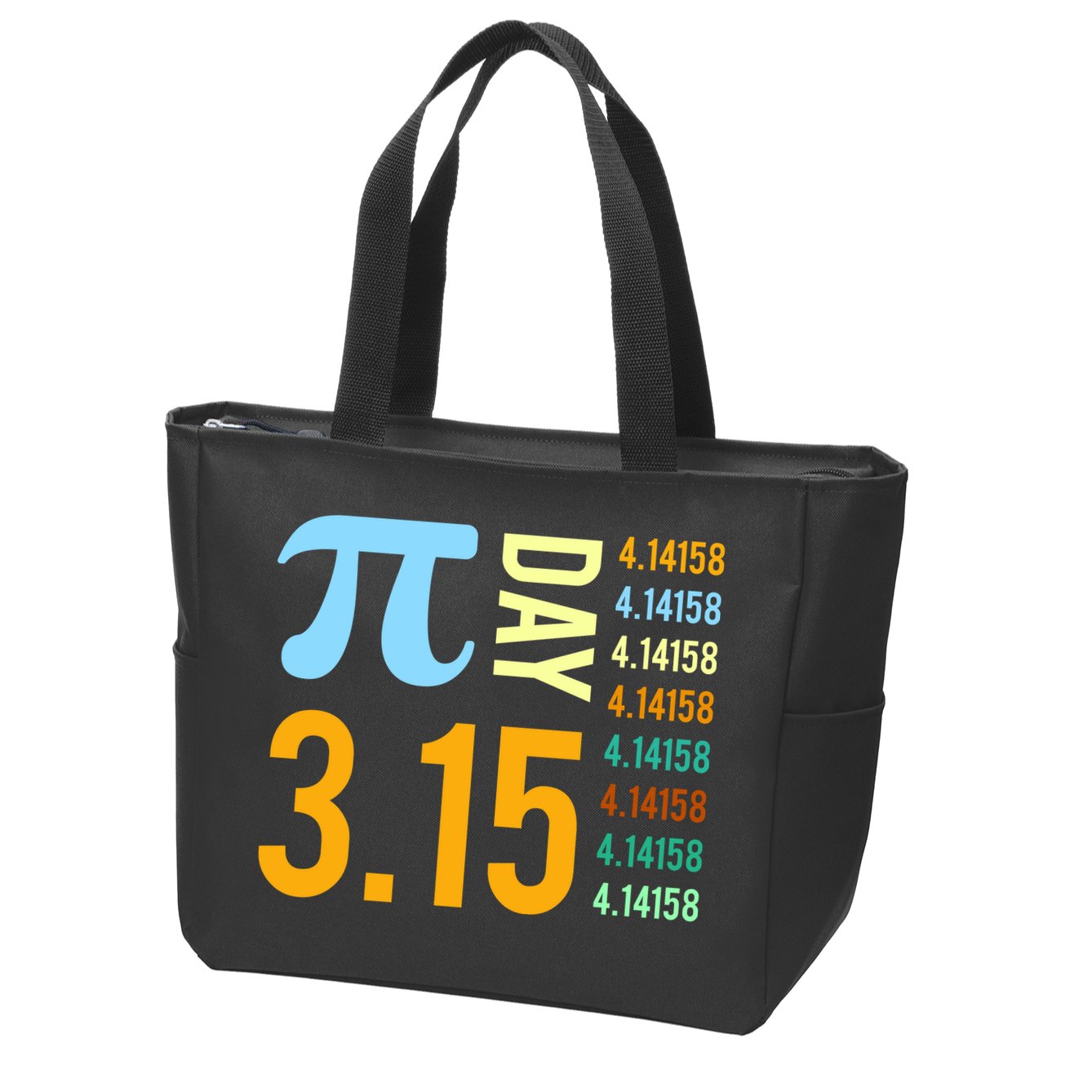 Pie Day 3.15 4.14158 Zip Tote Bag