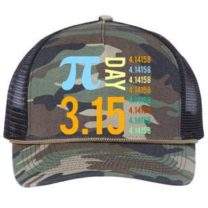 Pie Day 3.15 4.14158 Retro Rope Trucker Hat Cap