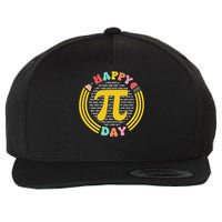 Pi Day 3.14 Pi Digits Wool Snapback Cap