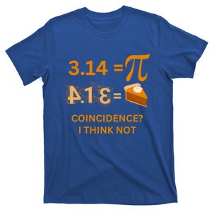 Pi Day 3 14 = Pie Day Coincidence Mathematics Teacher Gift T-Shirt