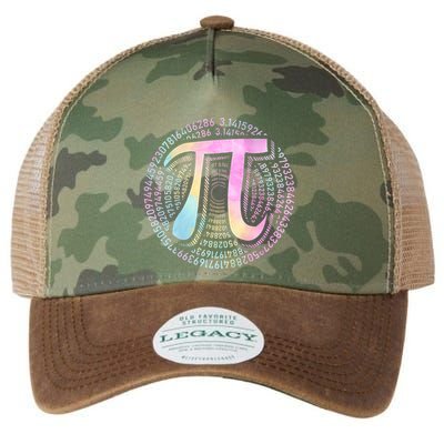 Pi Day 3 14 Spiral Pi Number Symbol Math Science Tie Dye Cool Gift Legacy Tie Dye Trucker Hat
