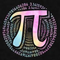 Pi Day 3 14 Spiral Pi Number Symbol Math Science Tie Dye Cool Gift Ladies PosiCharge Tri-Blend Wicking Tank