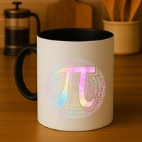 Pi Day 3 14 Spiral Pi Number Symbol Math Science Tie Dye Cool Gift Mug