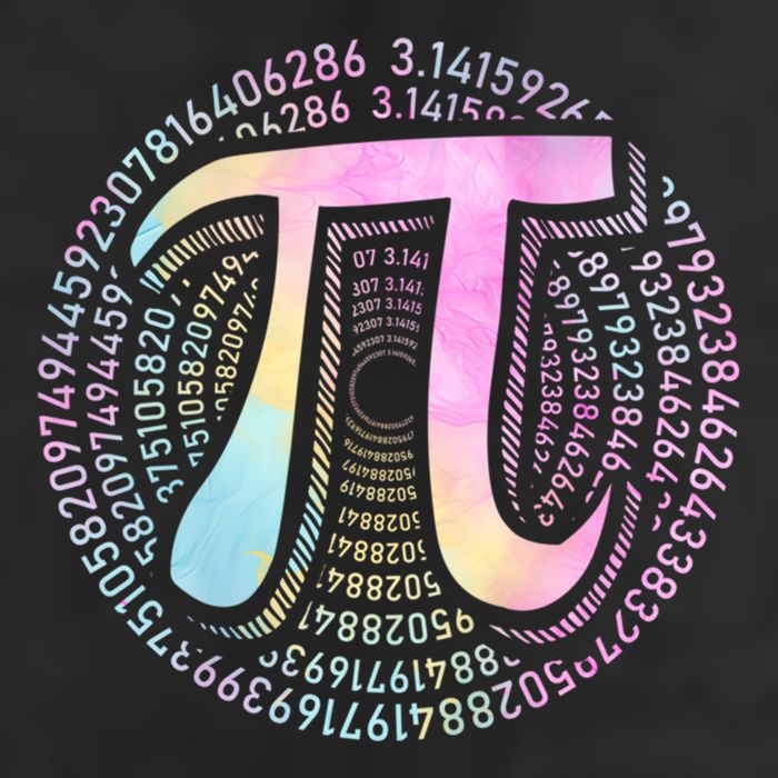 Pi Day 3 14 Spiral Pi Number Symbol Math Science Tie Dye Cool Gift Beanie