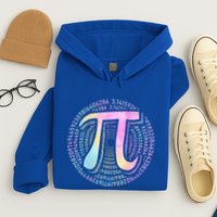 Pi Day 3 14 Spiral Pi Number Symbol Math Science Tie Dye Cool Gift Hoodie