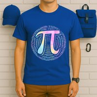 Pi Day 3 14 Spiral Pi Number Symbol Math Science Tie Dye Cool Gift T-Shirt