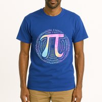 Pi Day 3 14 Spiral Pi Number Symbol Math Science Tie Dye Cool Gift Tall T-Shirt