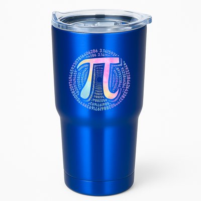 Pi Day 3 14 Spiral Pi Number Symbol Math Science Tie Dye Cool Gift Tumbler