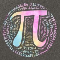 Pi Day 3 14 Spiral Pi Number Symbol Math Science Tie Dye Cool Gift Cotton Canvas Backpack