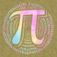 Pi Day 3 14 Spiral Pi Number Symbol Math Science Tie Dye Cool Gift Garment-Dyed Women's Muscle Tee