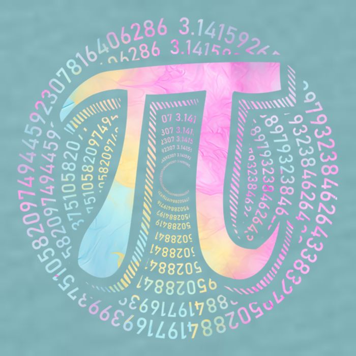 Pi Day 3 14 Spiral Pi Number Symbol Math Science Tie Dye Cool Gift Sueded Cloud Jersey T-Shirt