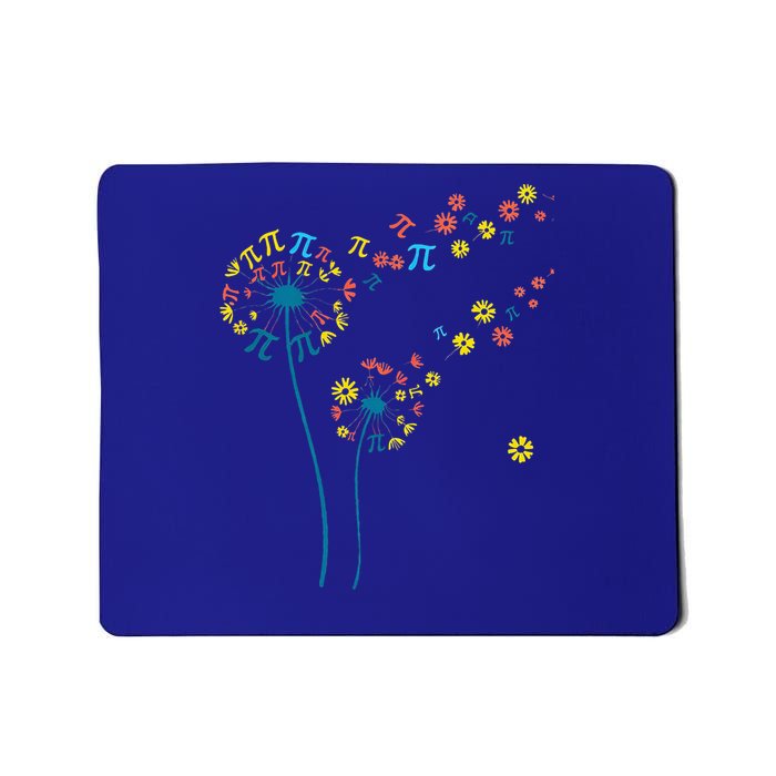 Pi Dandelion 3.14 Pi Day number Math Teacher Science Lovers  Mousepad