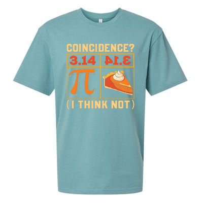 Pi Day 3 14 Pie Coincidence I Think Not Sueded Cloud Jersey T-Shirt