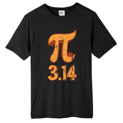 Pi Day 3 14 March 14th Math Teacher Vintage Pi Day Great Gift Tall Fusion ChromaSoft Performance T-Shirt