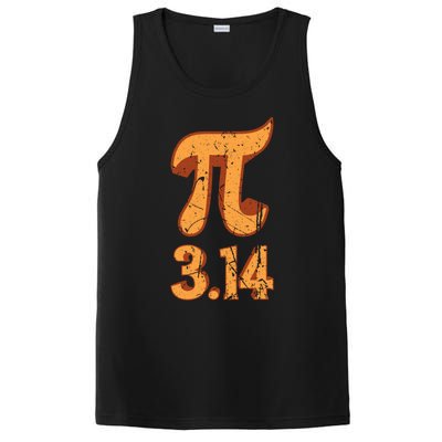 Pi Day 3 14 March 14th Math Teacher Vintage Pi Day Great Gift PosiCharge Competitor Tank