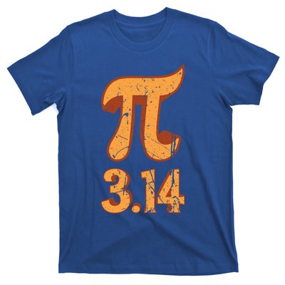 Pi Day 3 14 March 14th Math Teacher Vintage Pi Day Great Gift T-Shirt