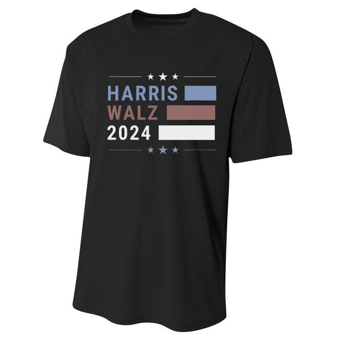 Political Democrat 47 Presidential Election 2024 Harris Walz Performance Sprint T-Shirt